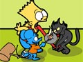 Náhled hry - Bart Simpson saw game